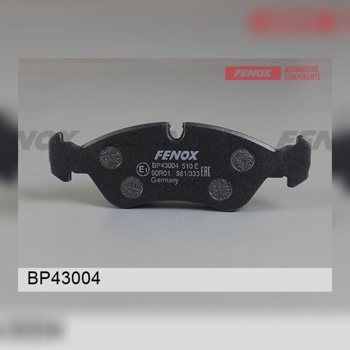 FENOX Колодки тормозные дисковые