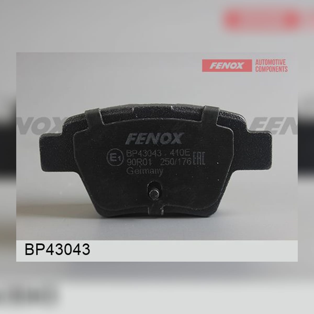 FENOX Колодки тормозные дисковые
