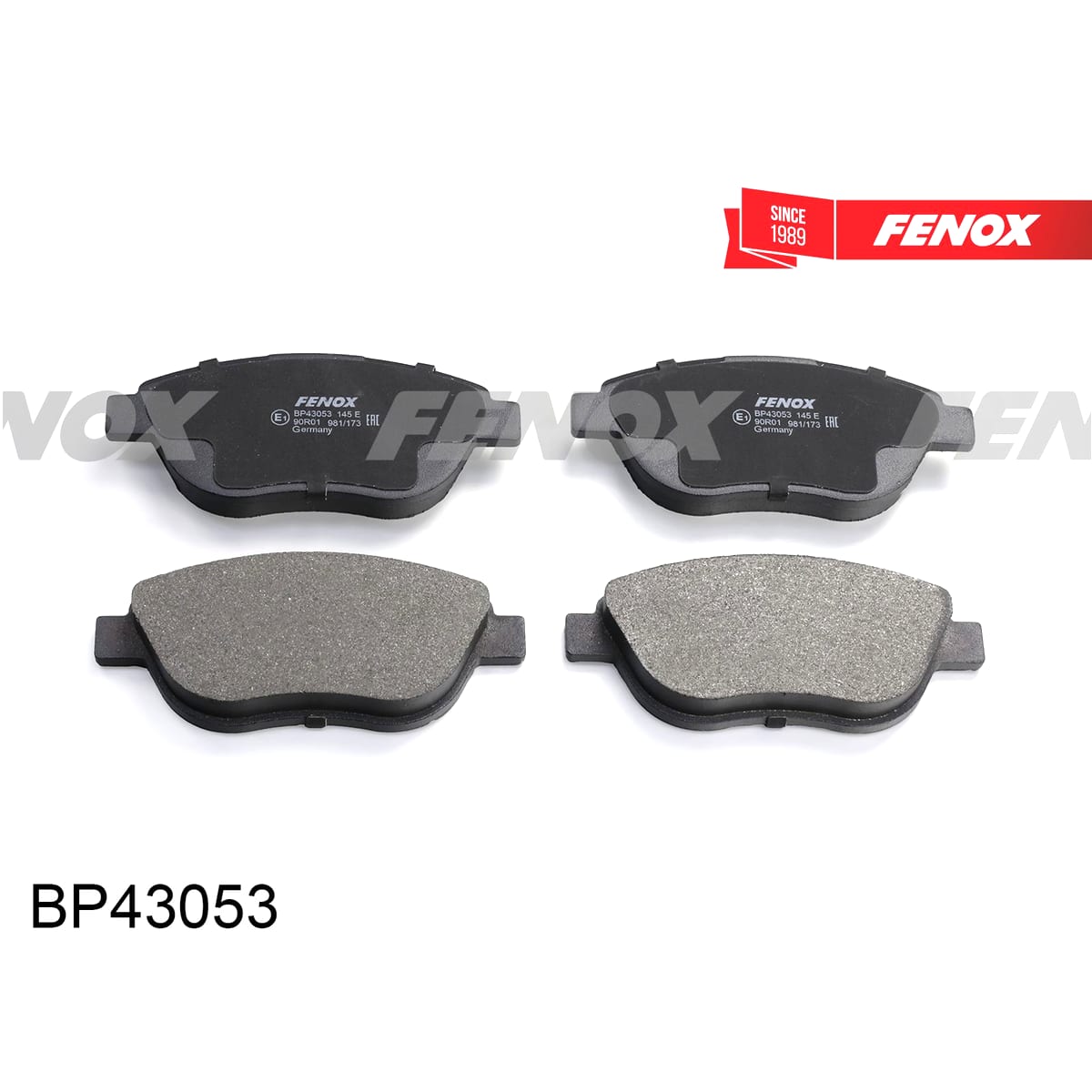 FENOX Колодки тормозные дисковые