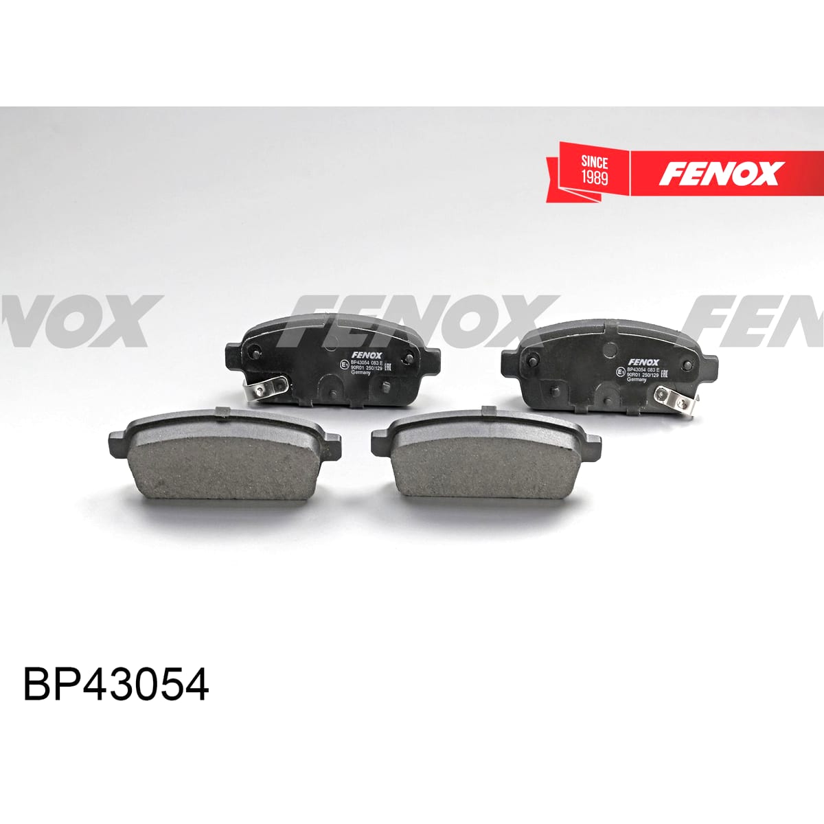 Деталь Колодки тормозные дисковые FENOX