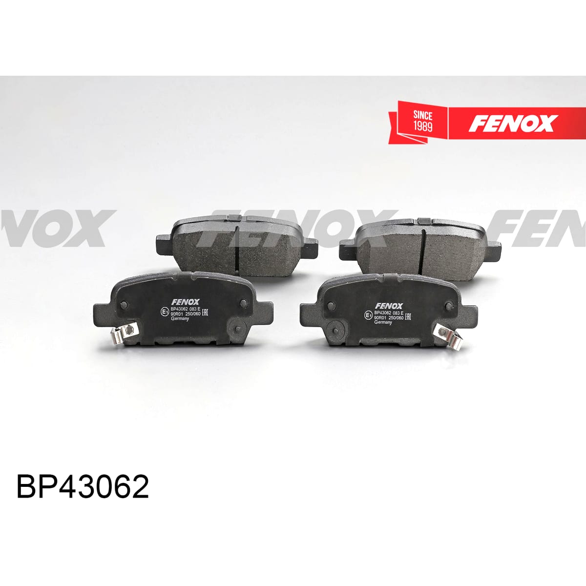 Деталь Колодки тормозные дисковые FENOX