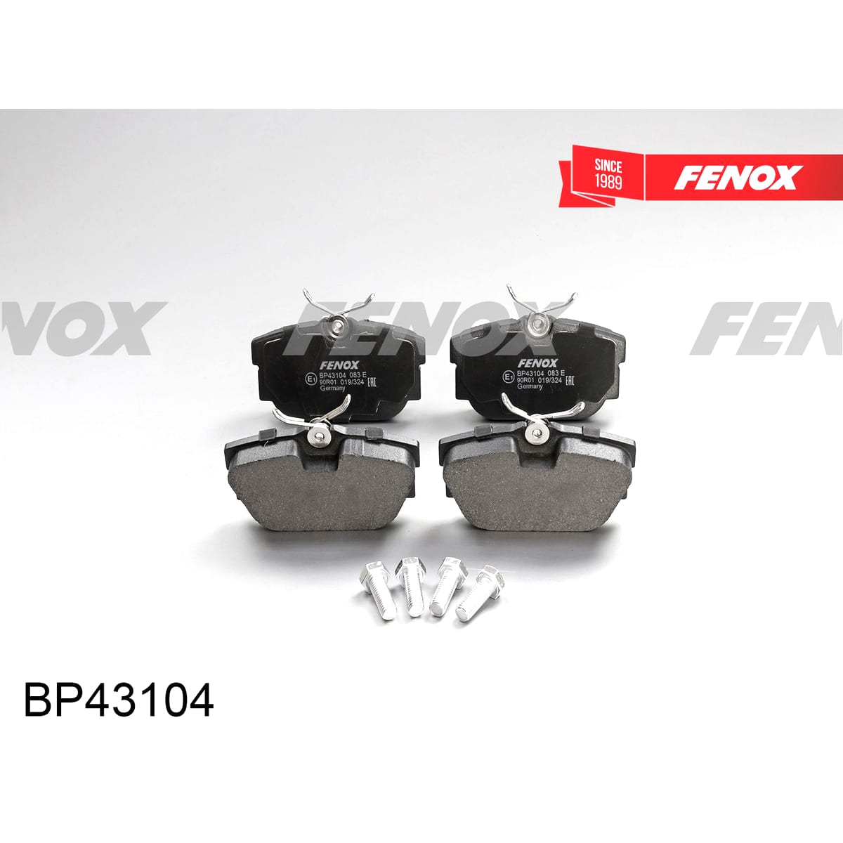 Деталь Колодки тормозные дисковые FENOX