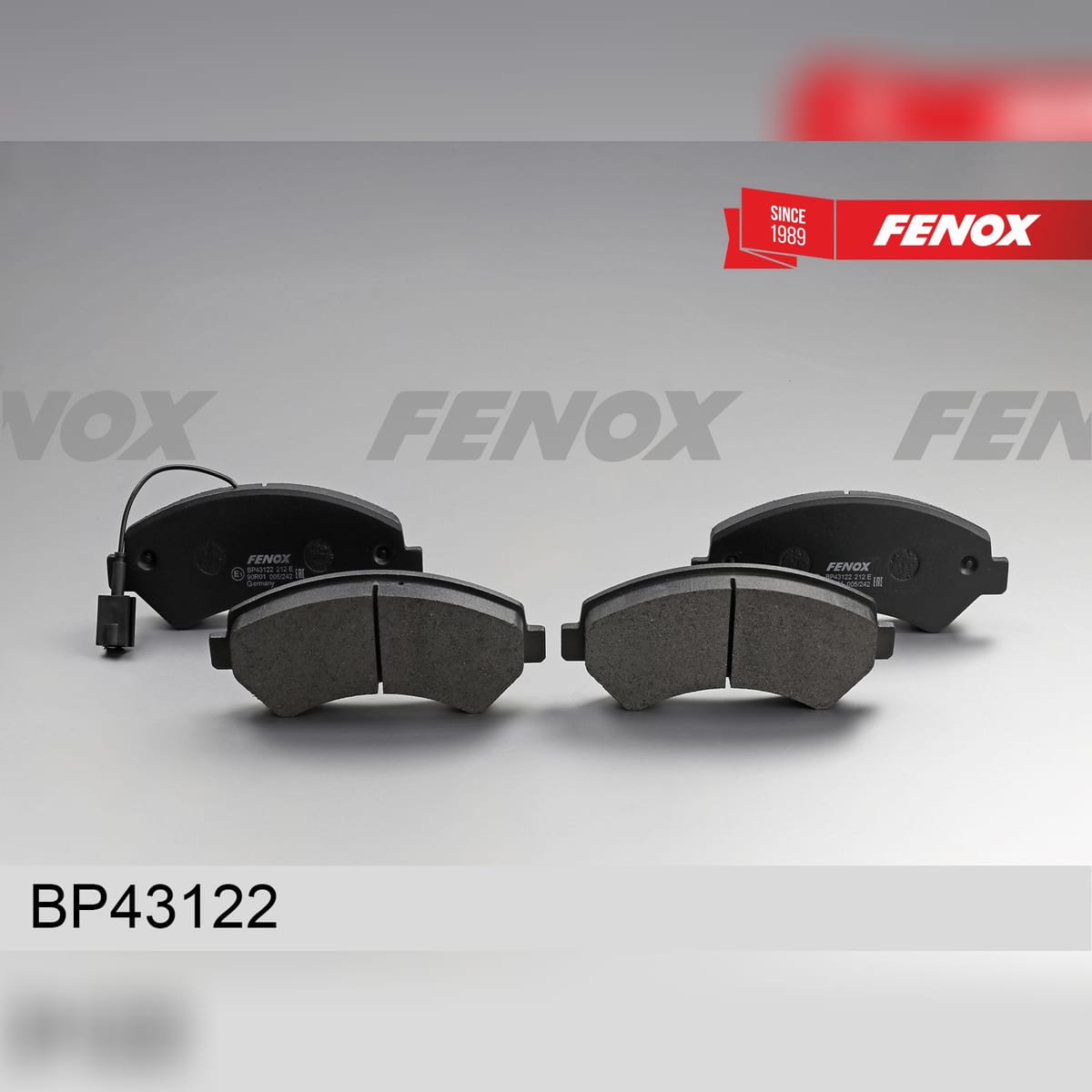 FENOX Колодки тормозные дисковые