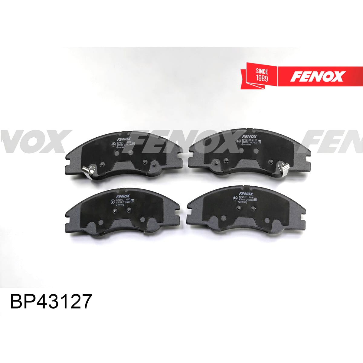 Деталь Колодки тормозные дисковые FENOX