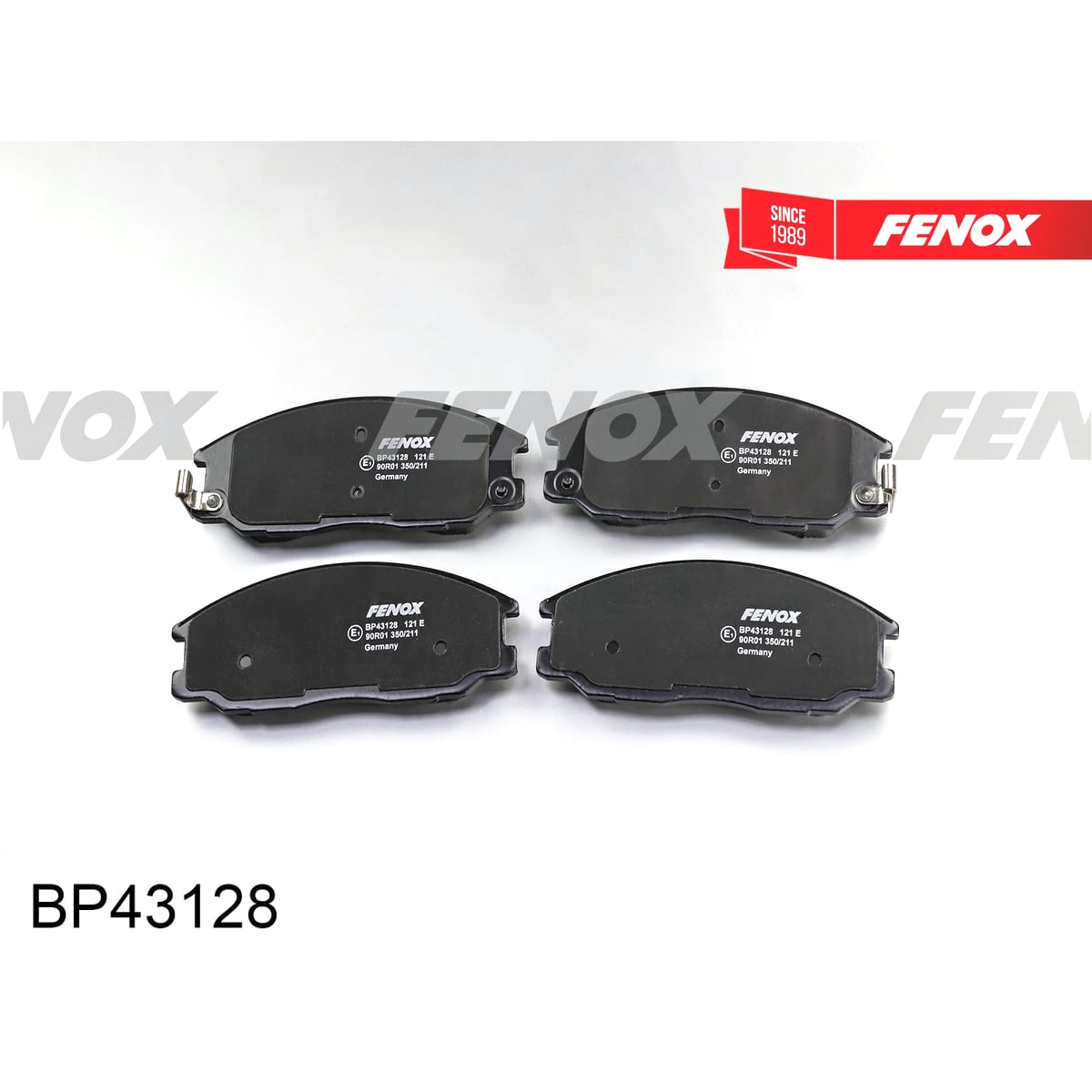 Деталь Колодки тормозные дисковые FENOX
