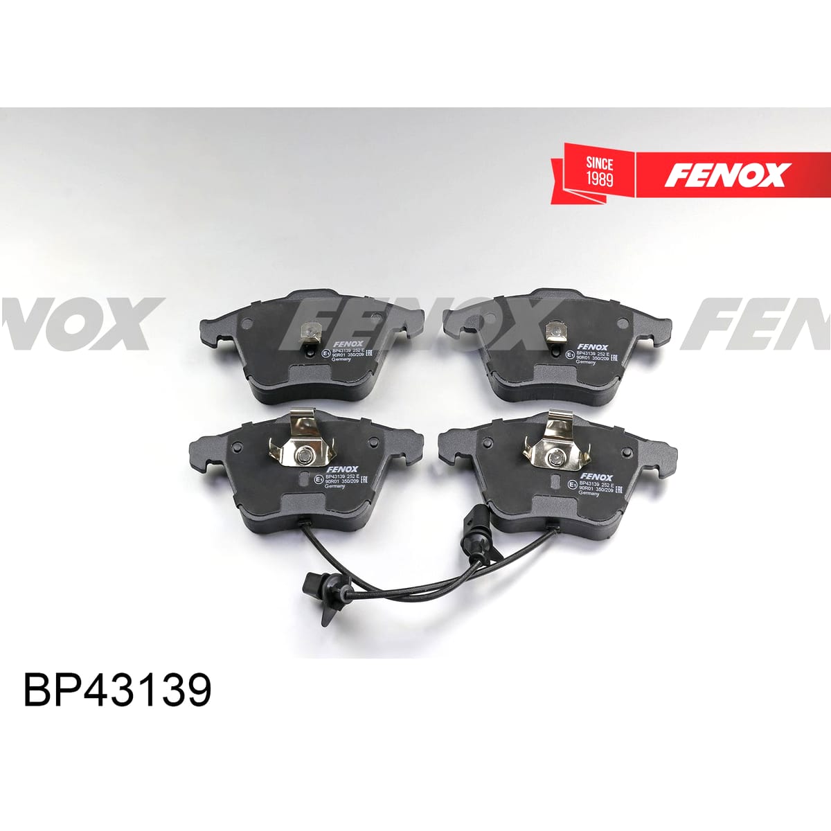 Деталь Колодки тормозные дисковые FENOX