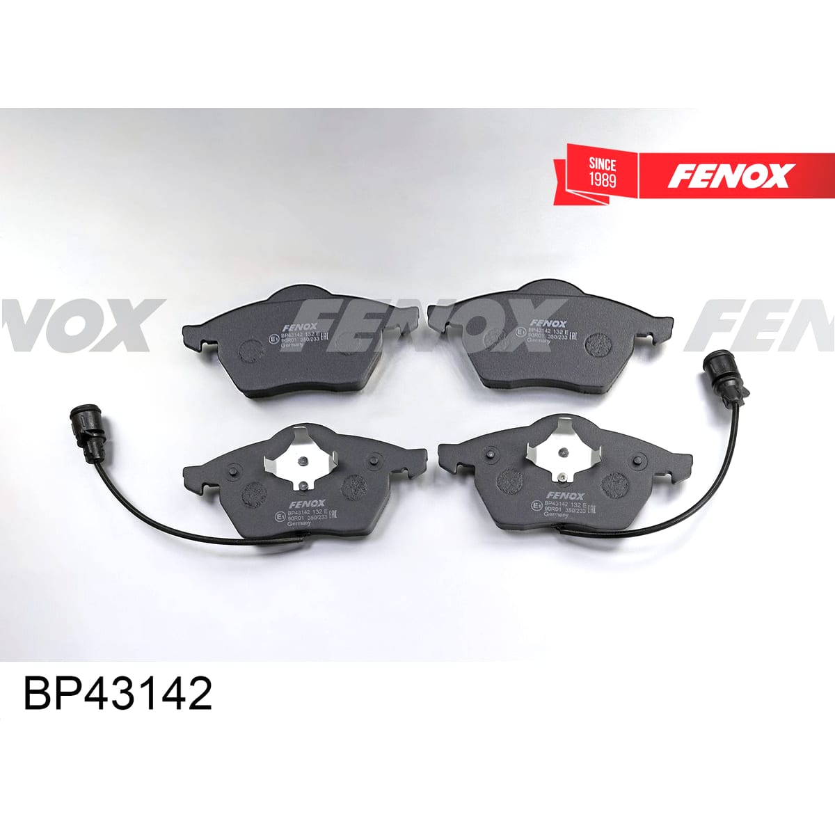 Деталь Колодки тормозные дисковые FENOX