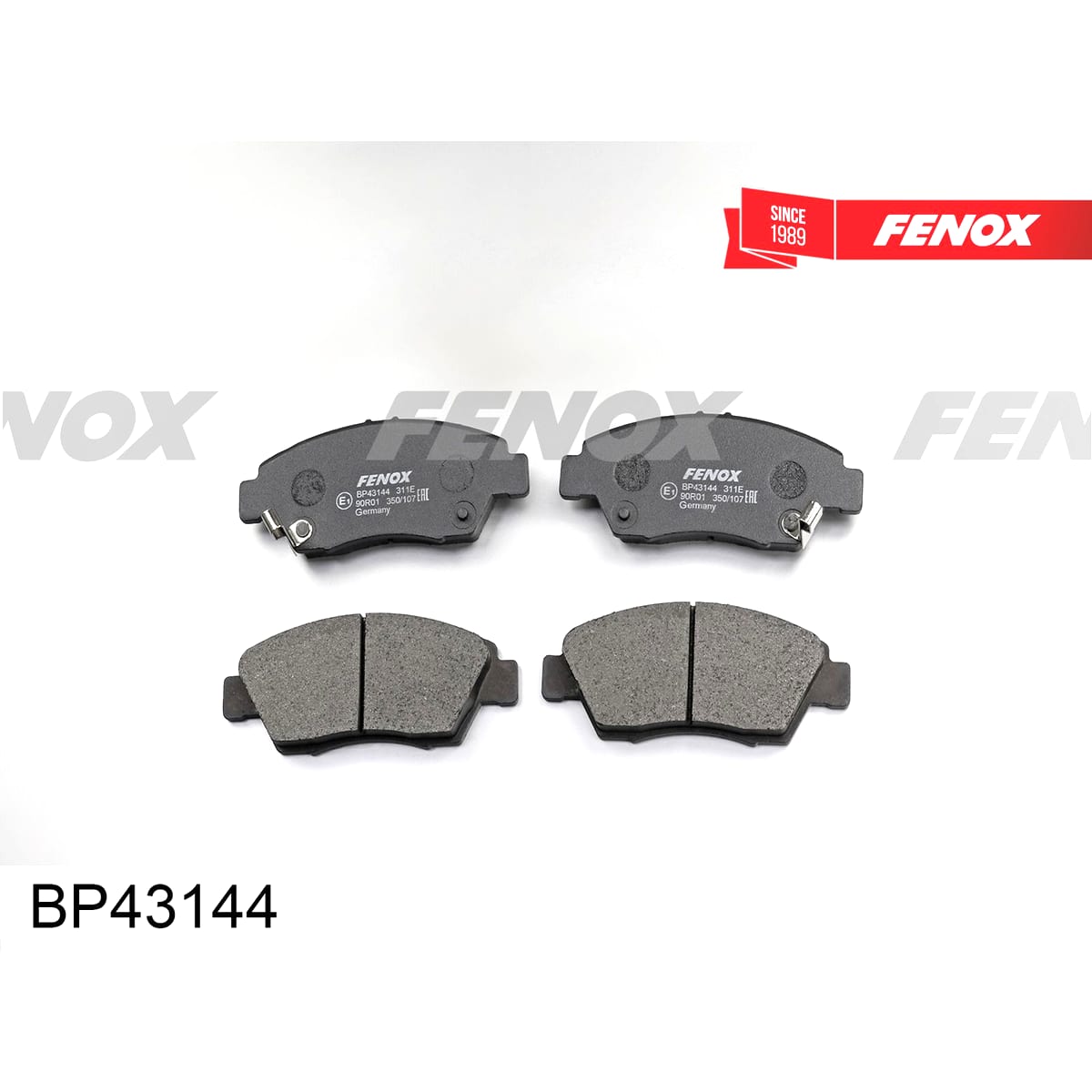 Деталь Колодки тормозные дисковые FENOX