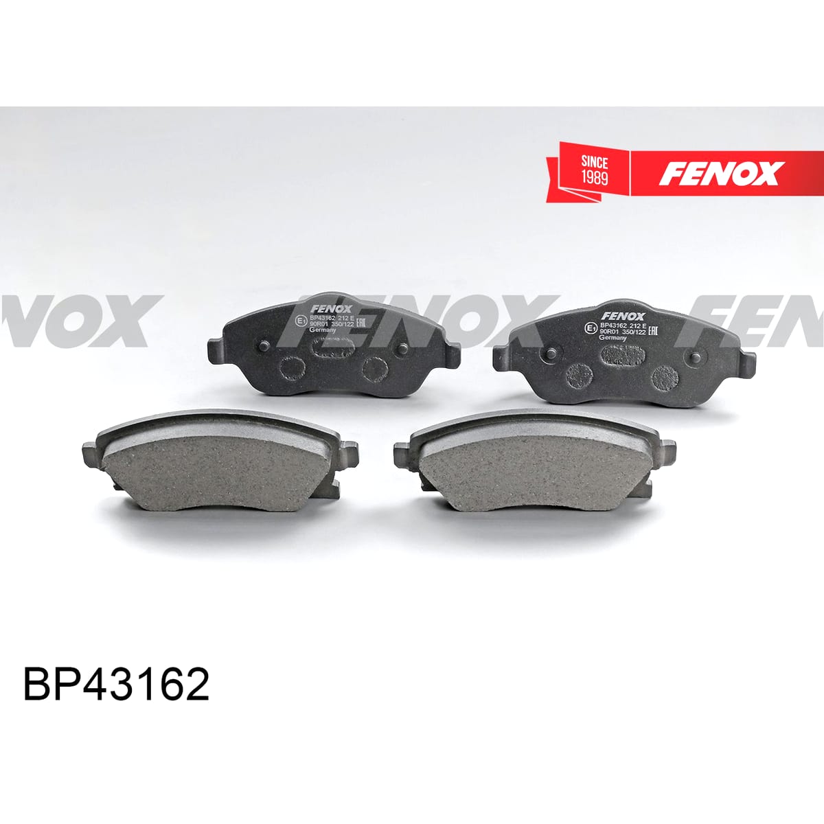 Деталь Колодки тормозные дисковые FENOX
