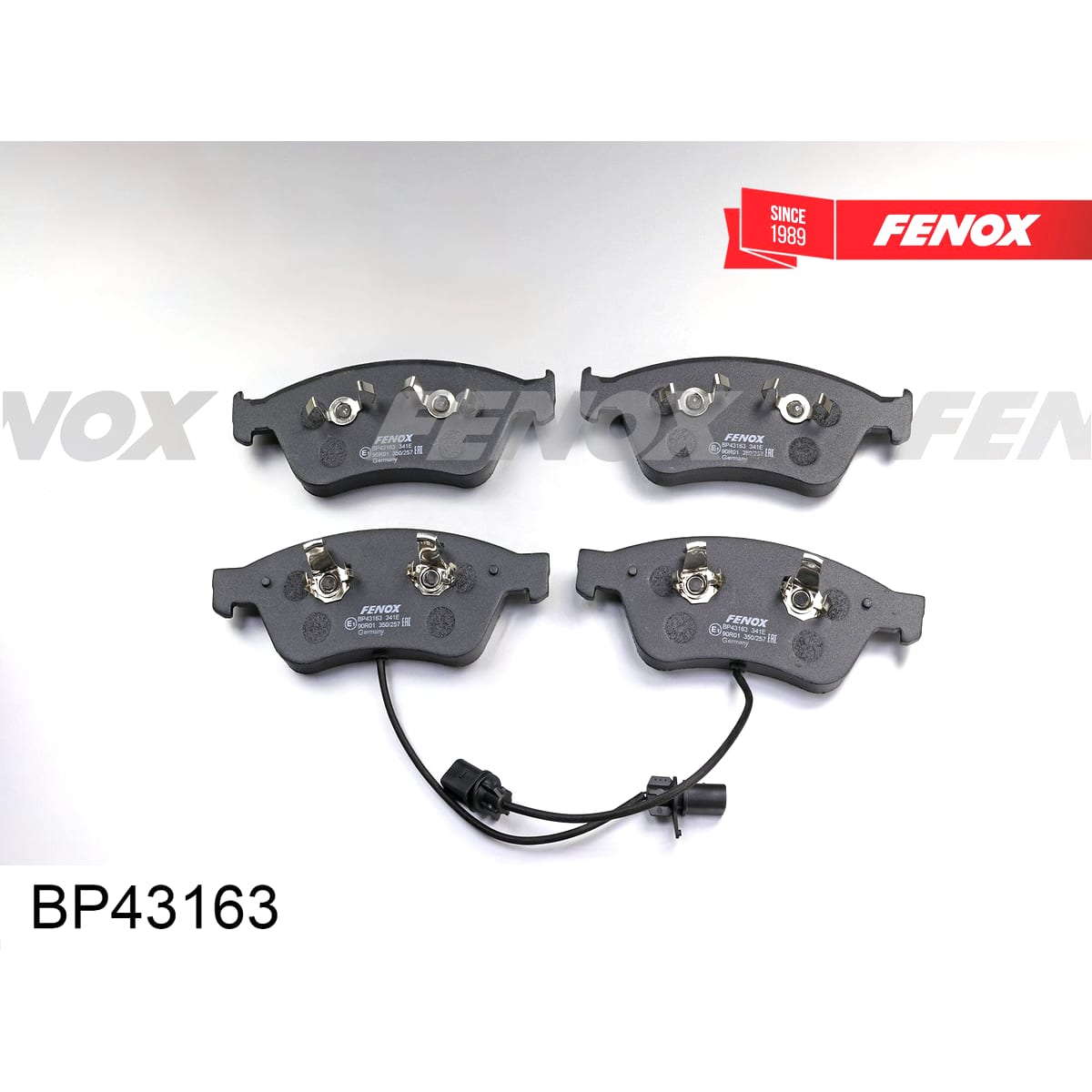 Деталь Колодки тормозные дисковые FENOX