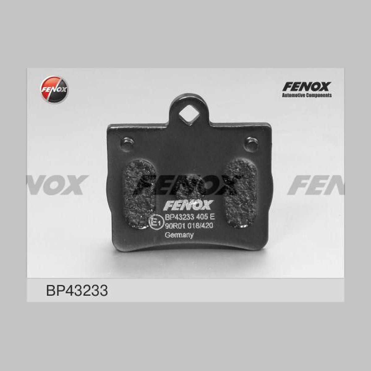 FENOX Колодки тормозные дисковые
