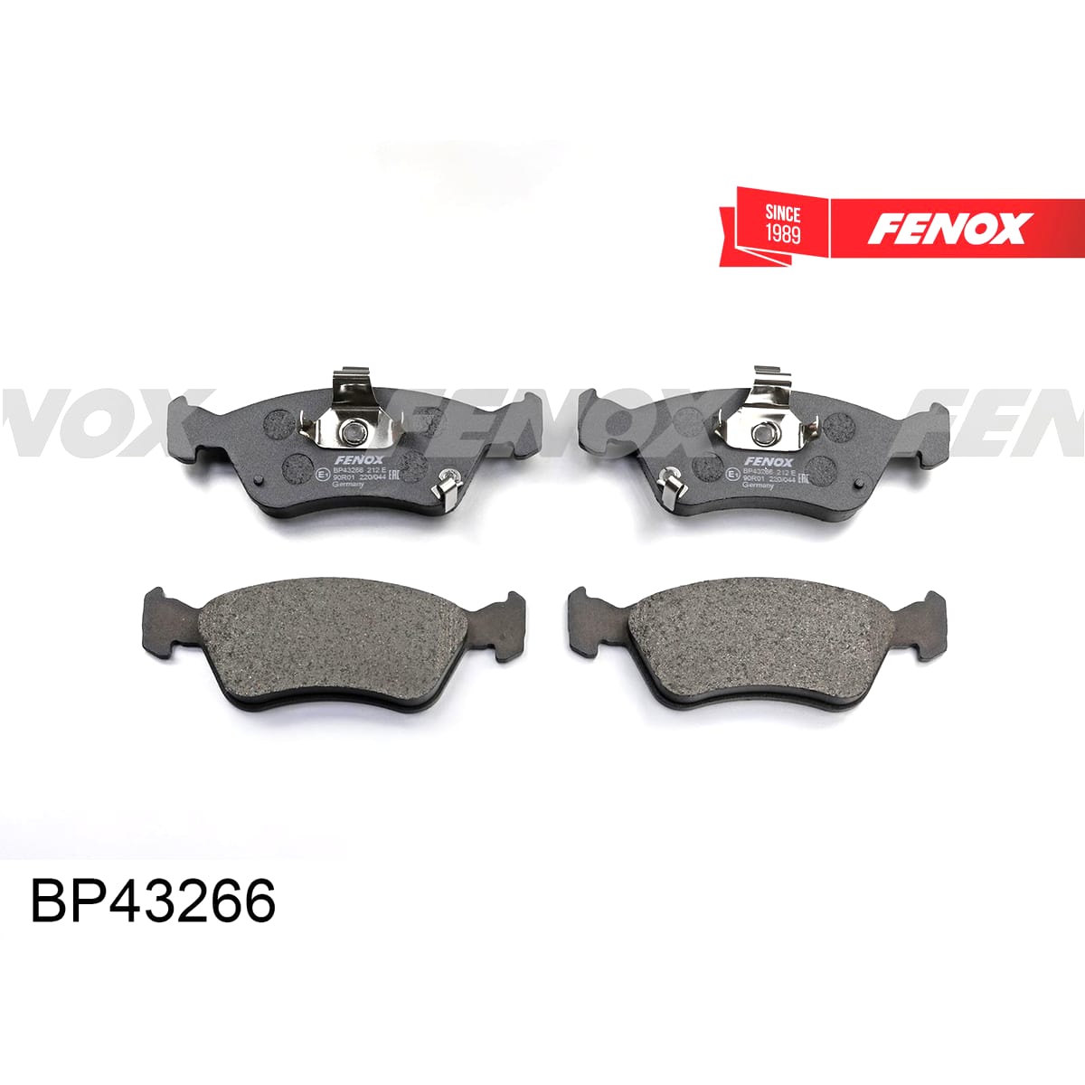 FENOX Колодки тормозные дисковые