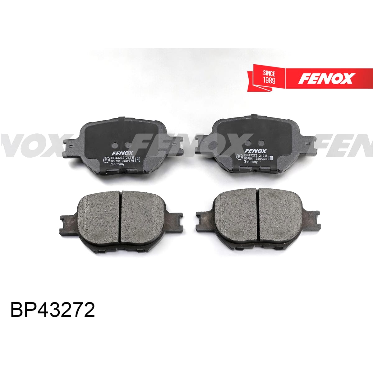 Деталь Колодки тормозные дисковые FENOX