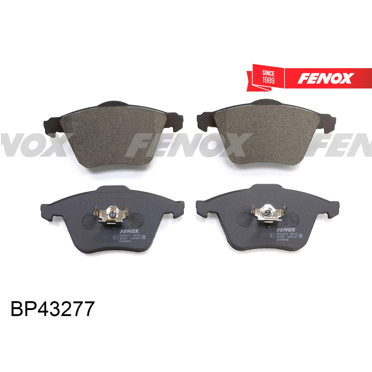 Деталь Колодки тормозные дисковые FENOX