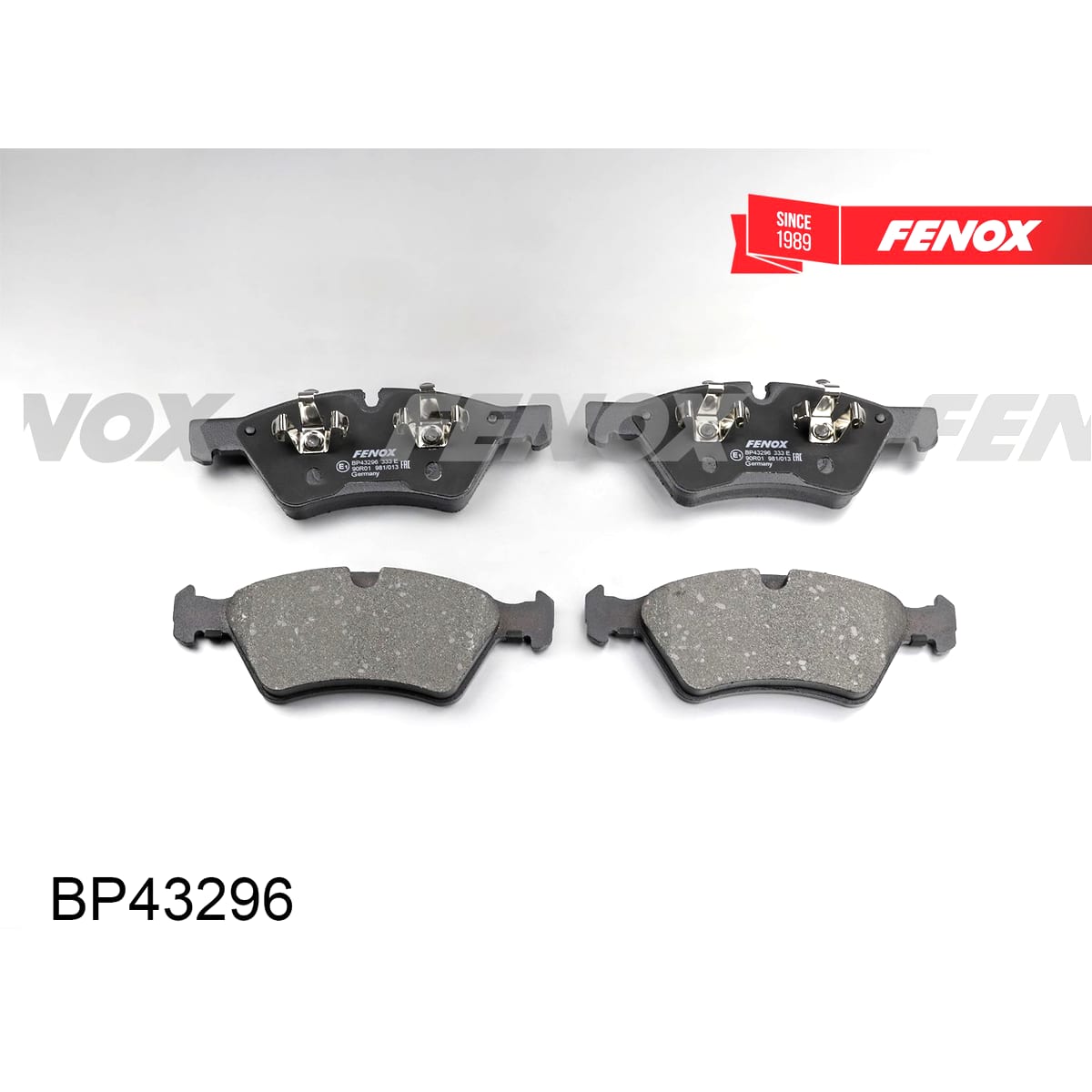 FENOX Колодки тормозные дисковые