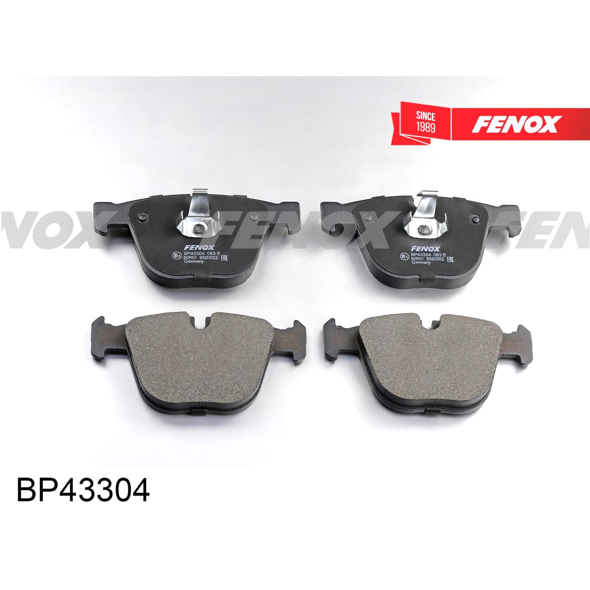 Деталь Колодки тормозные дисковые FENOX