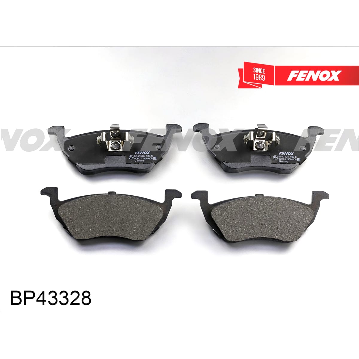 FENOX Колодки тормозные дисковые