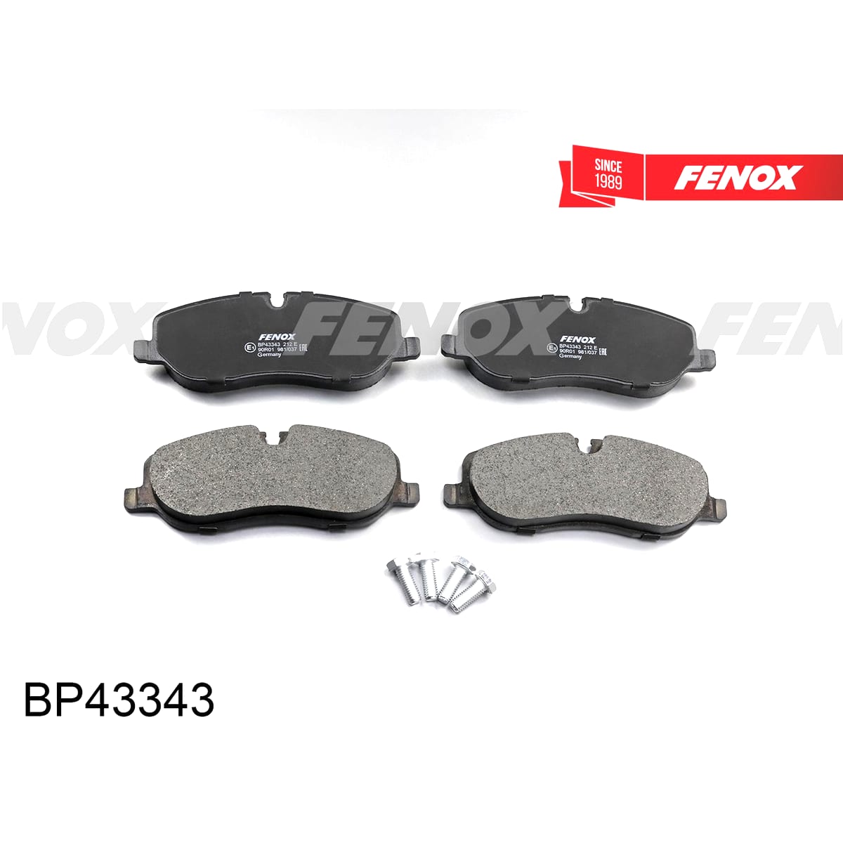 FENOX Колодки тормозные дисковые