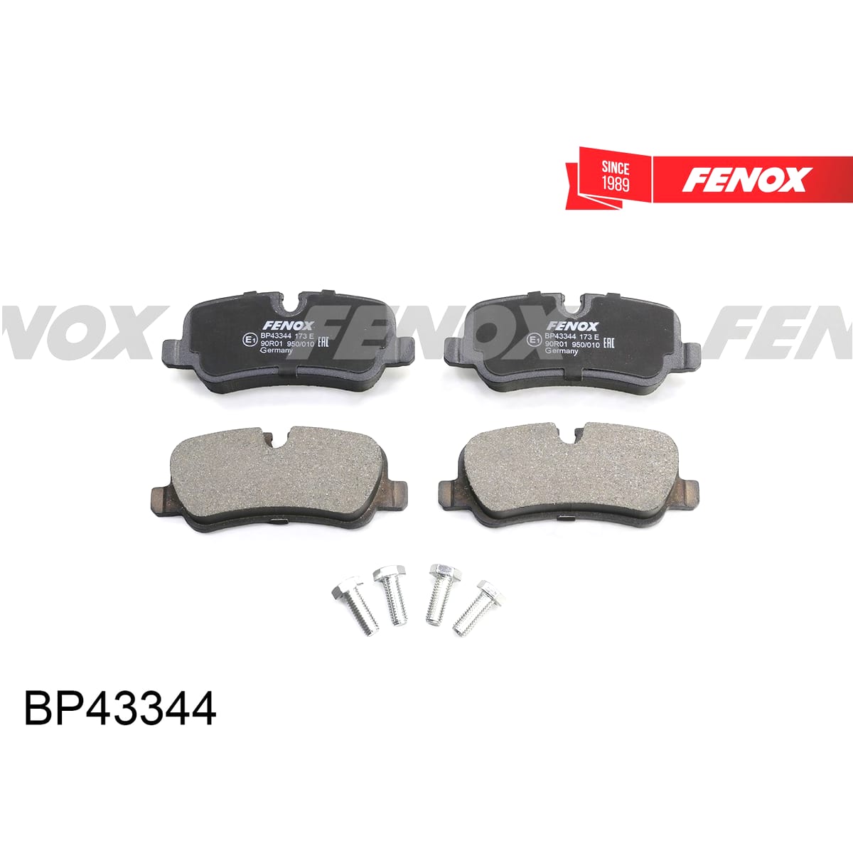 FENOX Колодки тормозные дисковые