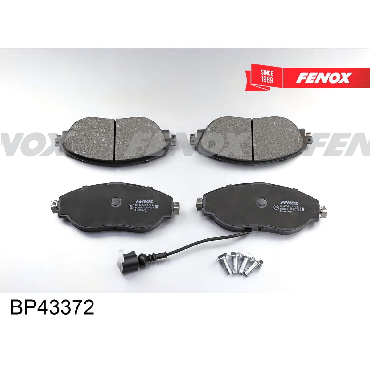 Деталь Колодки тормозные дисковые FENOX