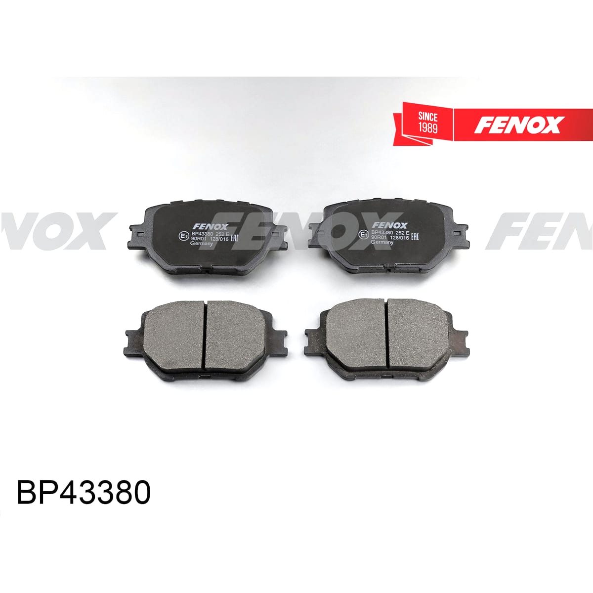 Деталь Колодки тормозные дисковые FENOX