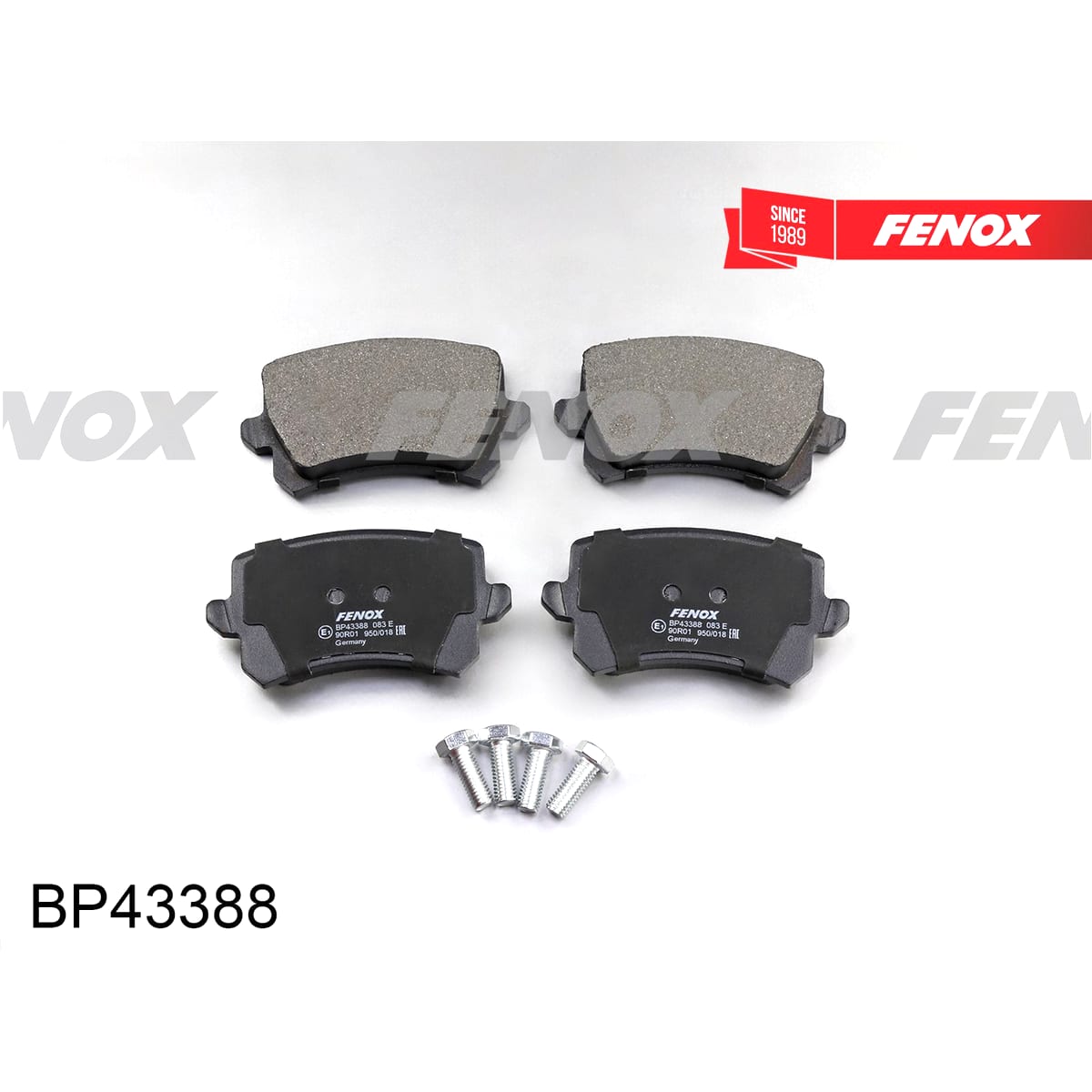 Деталь Колодки тормозные дисковые FENOX