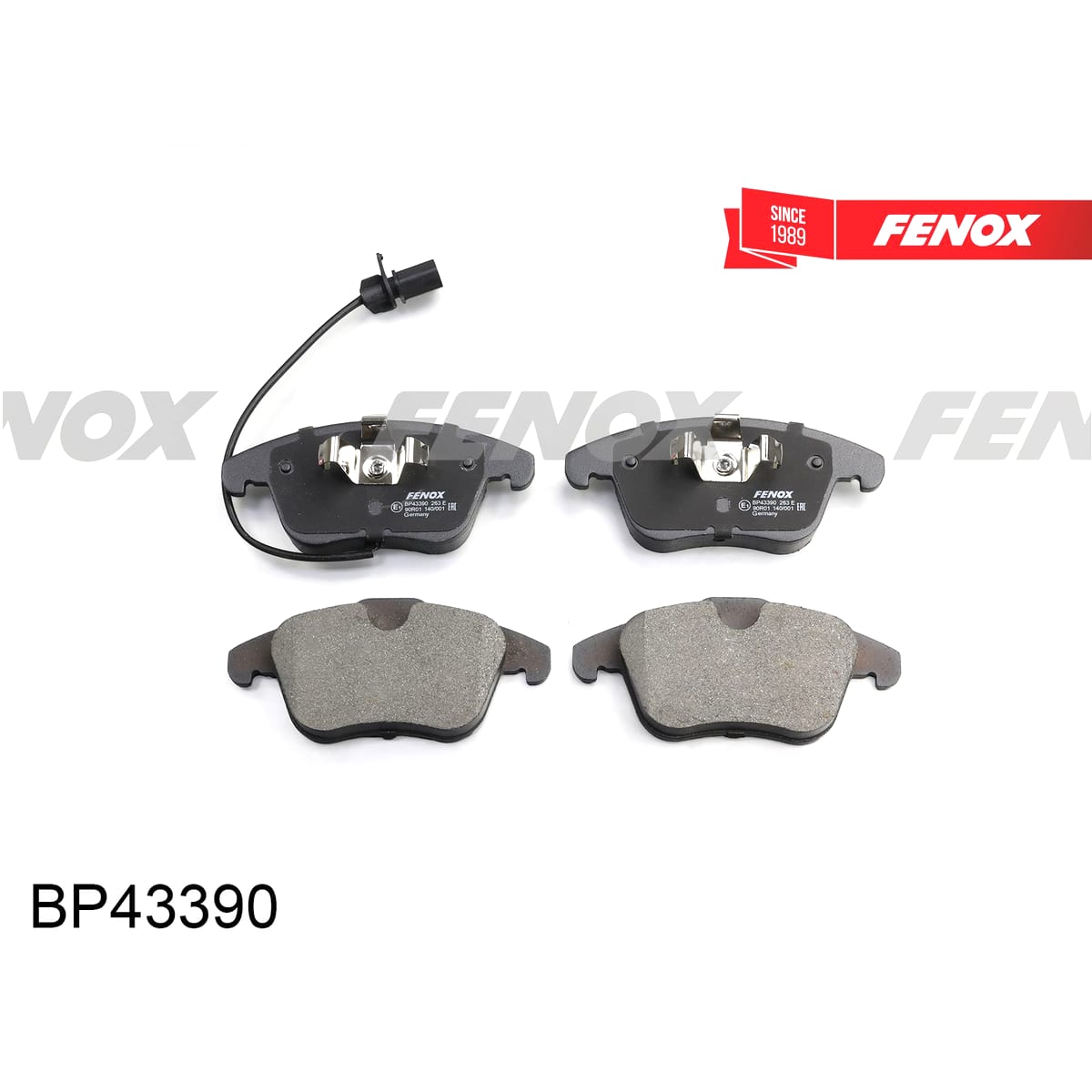 Деталь Колодки тормозные дисковые FENOX