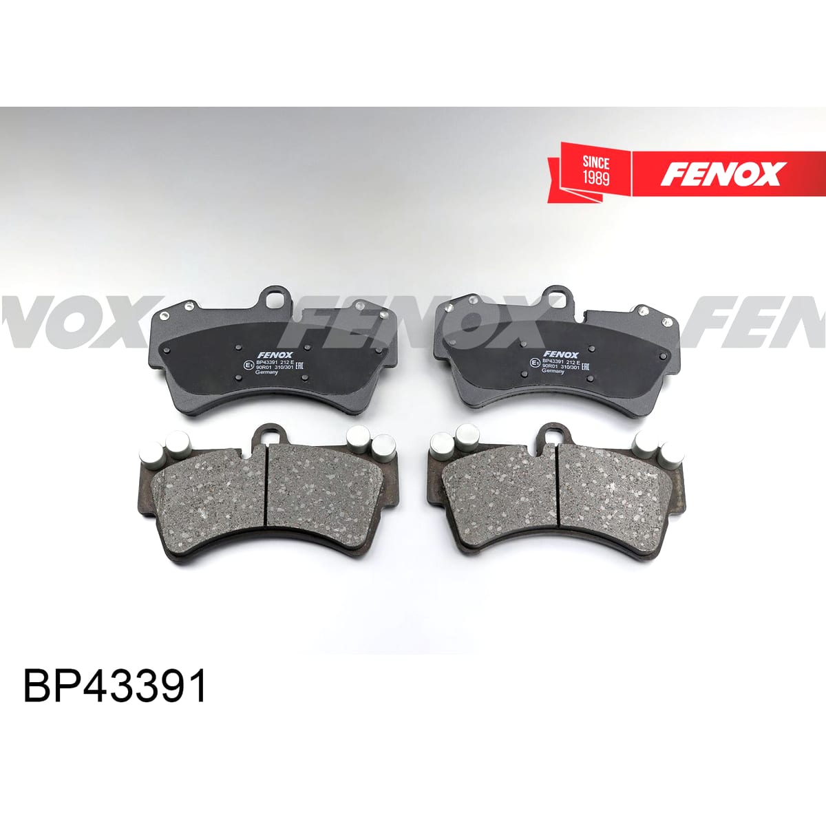 Деталь Колодки тормозные дисковые FENOX