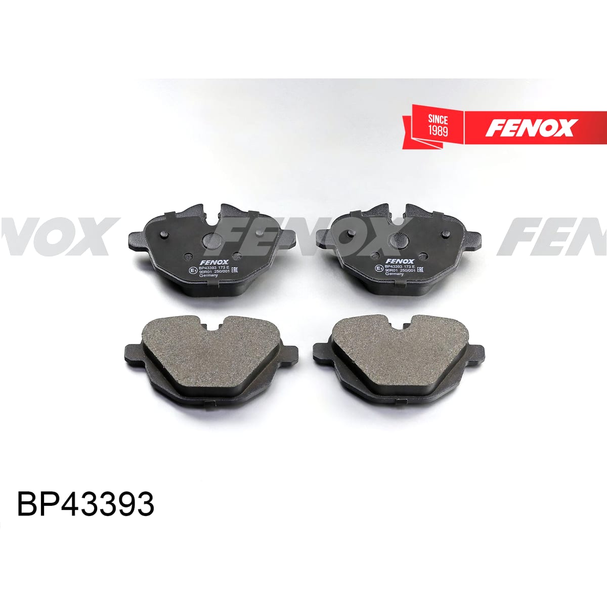 Деталь Колодки тормозные дисковые FENOX