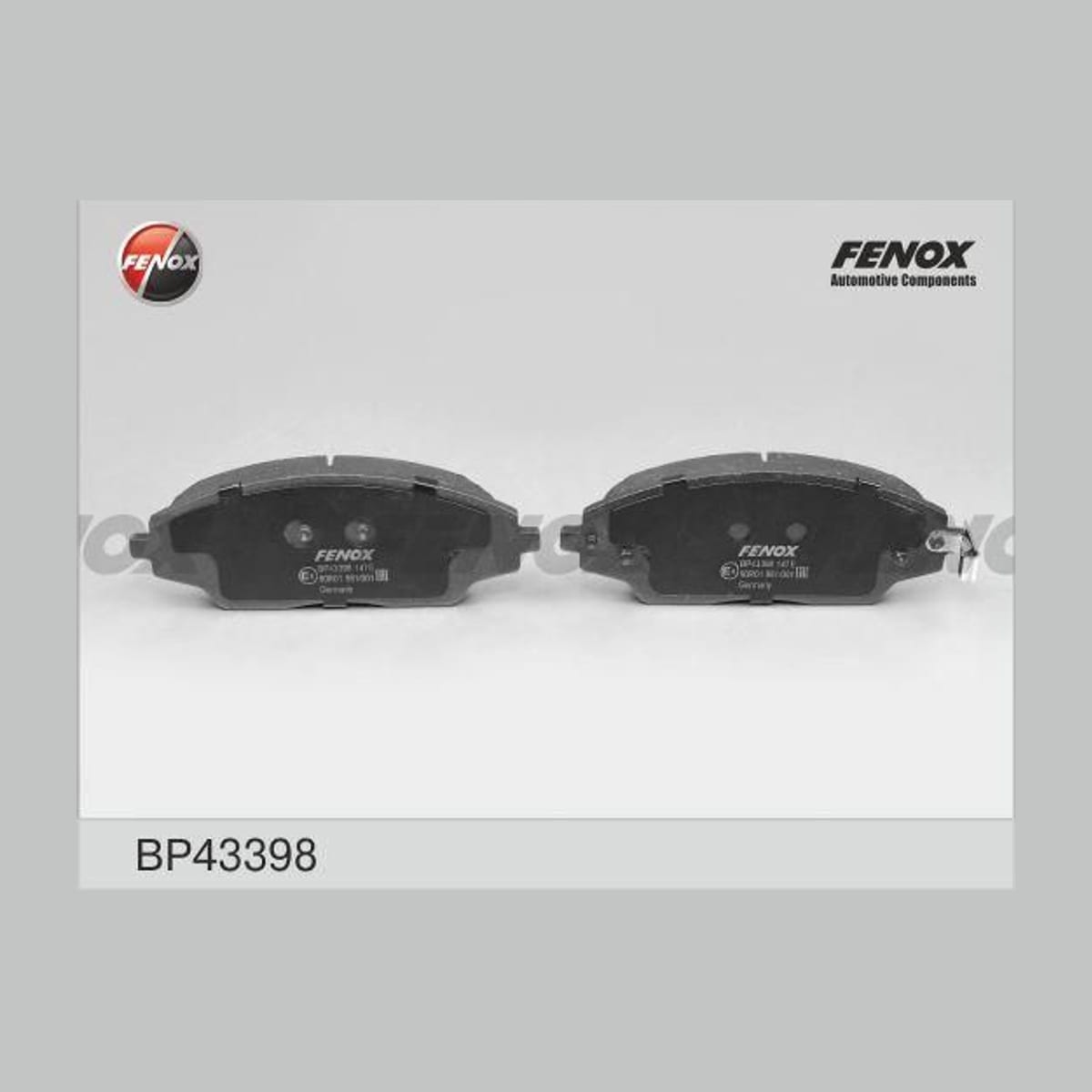 Деталь Колодки тормозные дисковые FENOX