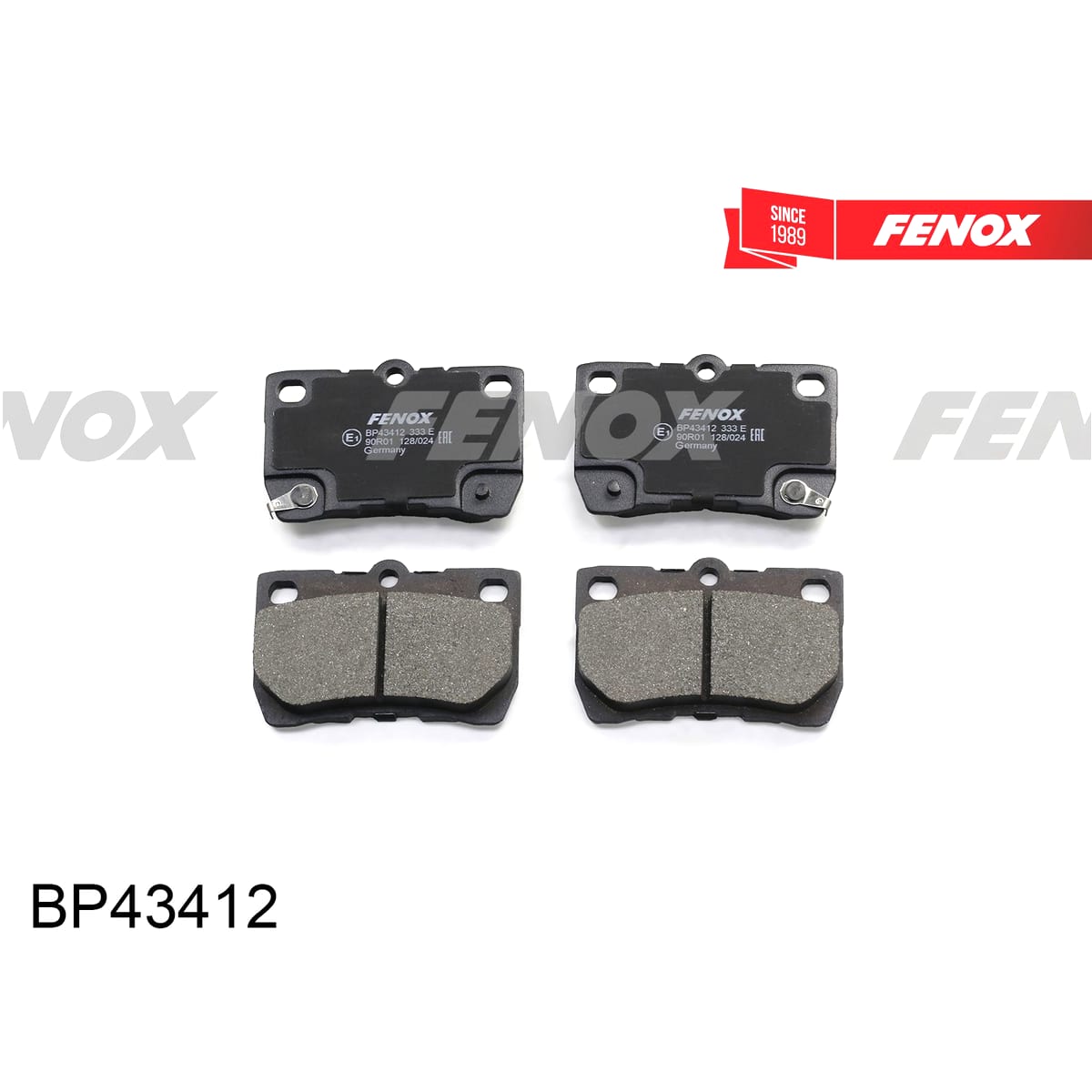 Деталь Колодки тормозные дисковые FENOX