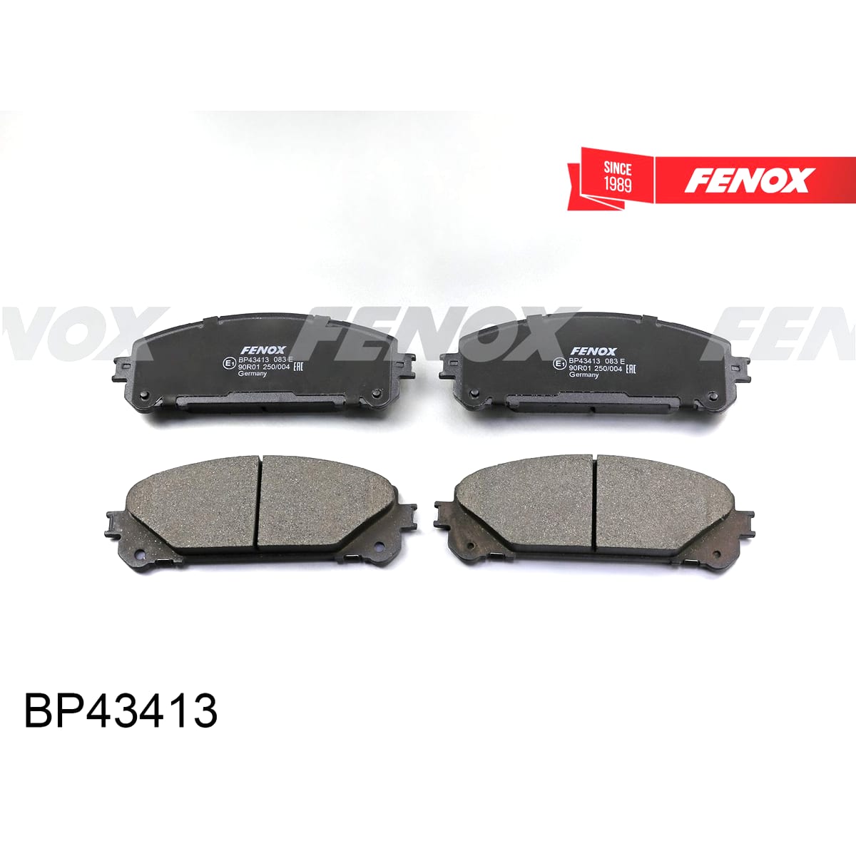 Деталь Колодки тормозные дисковые FENOX