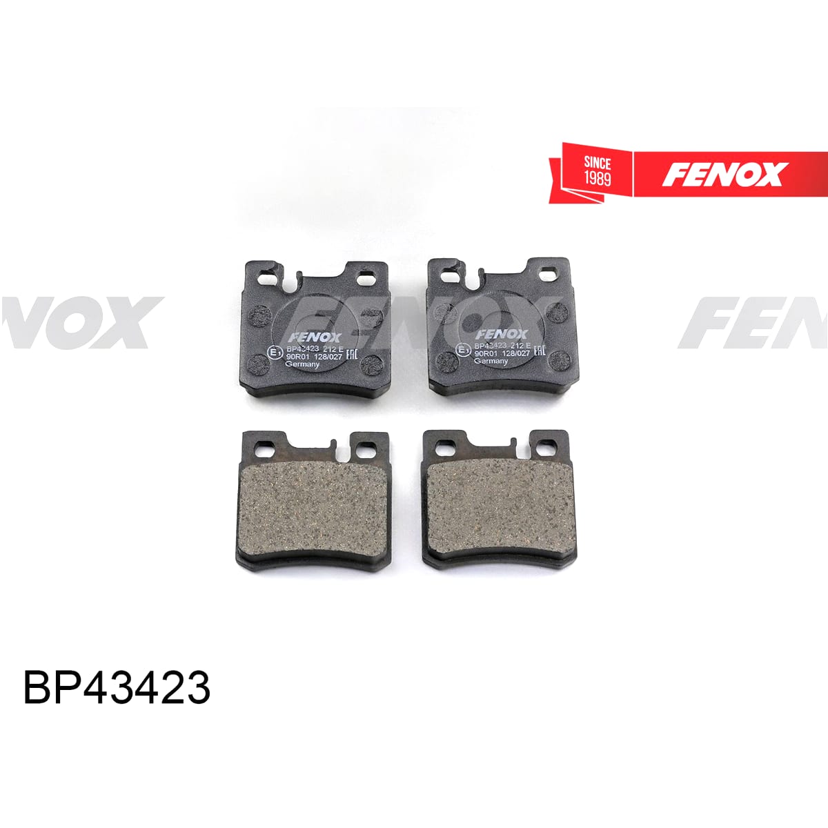Деталь Колодки тормозные дисковые FENOX