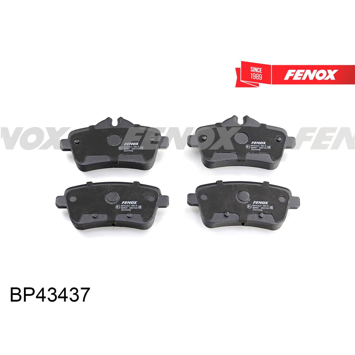 FENOX Колодки тормозные дисковые