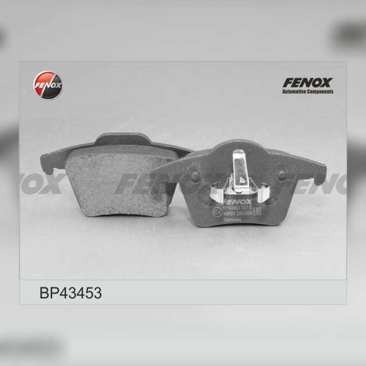 Деталь Колодки тормозные дисковые FENOX