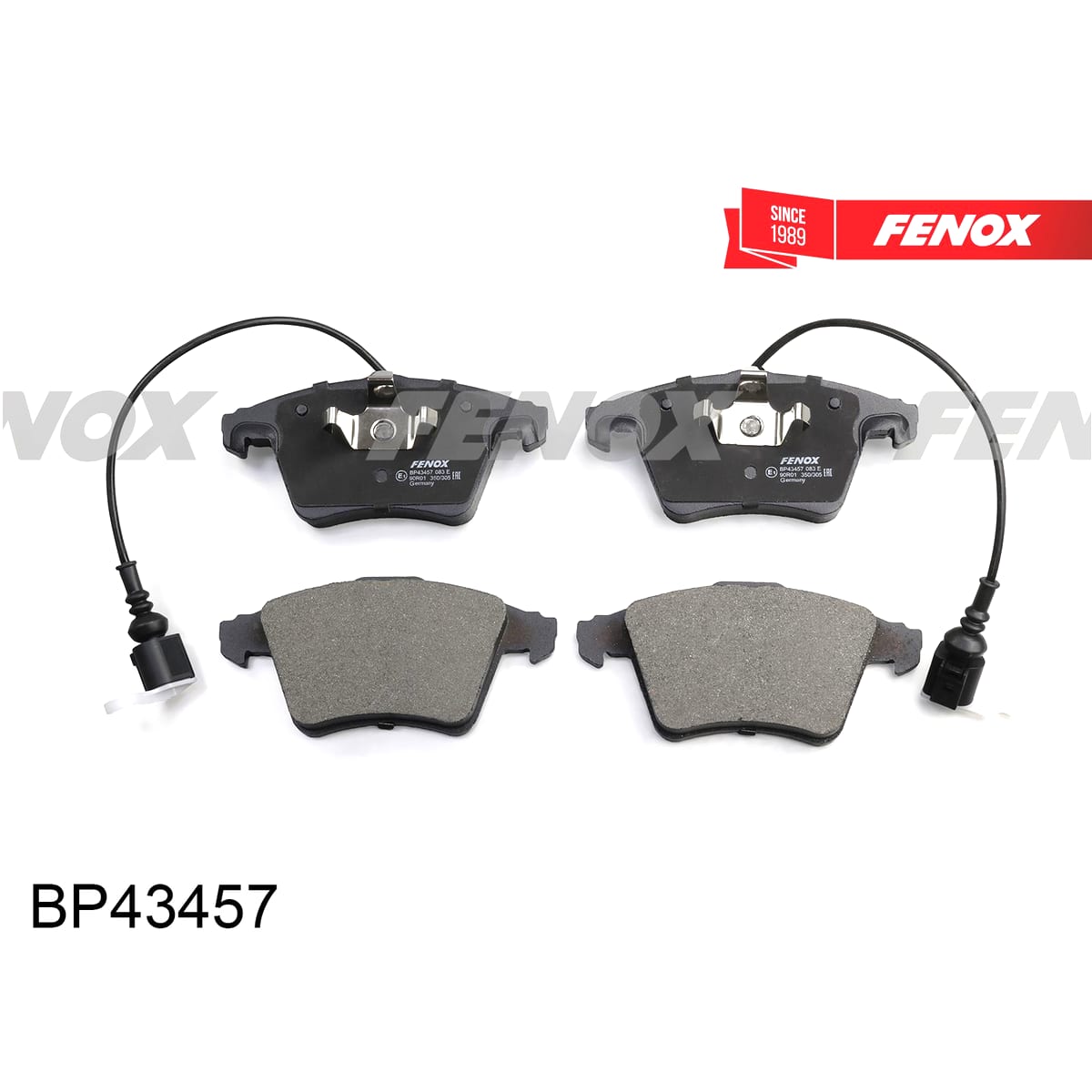 Деталь Колодки тормозные дисковые FENOX