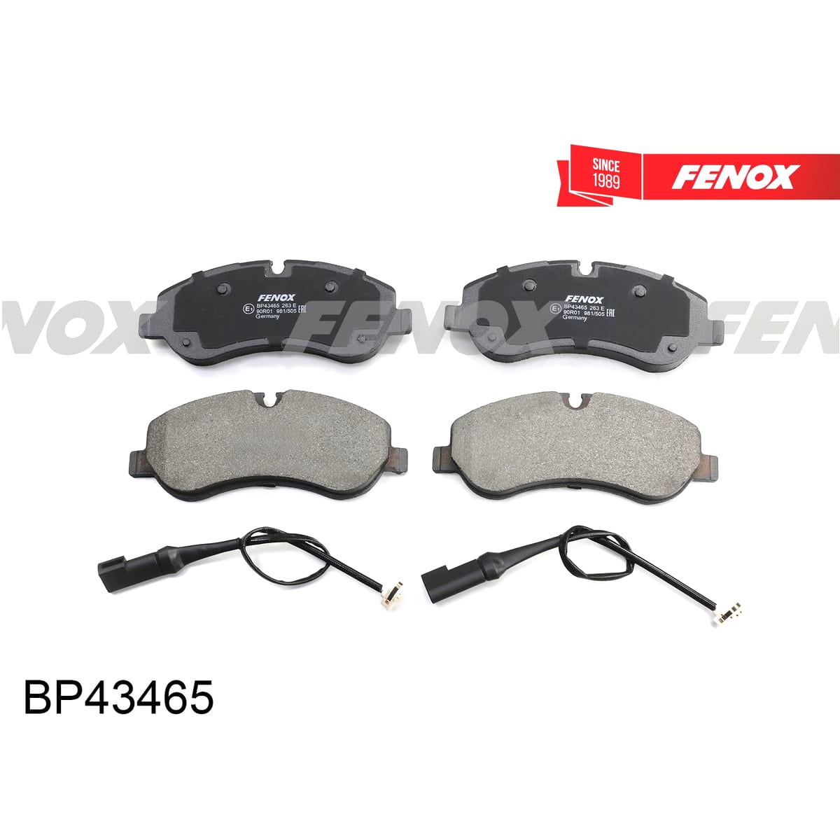 FENOX Колодки тормозные дисковые