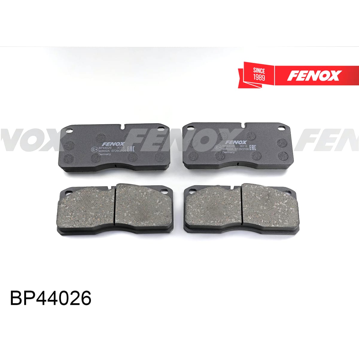 Деталь Колодки тормозные дисковые FENOX