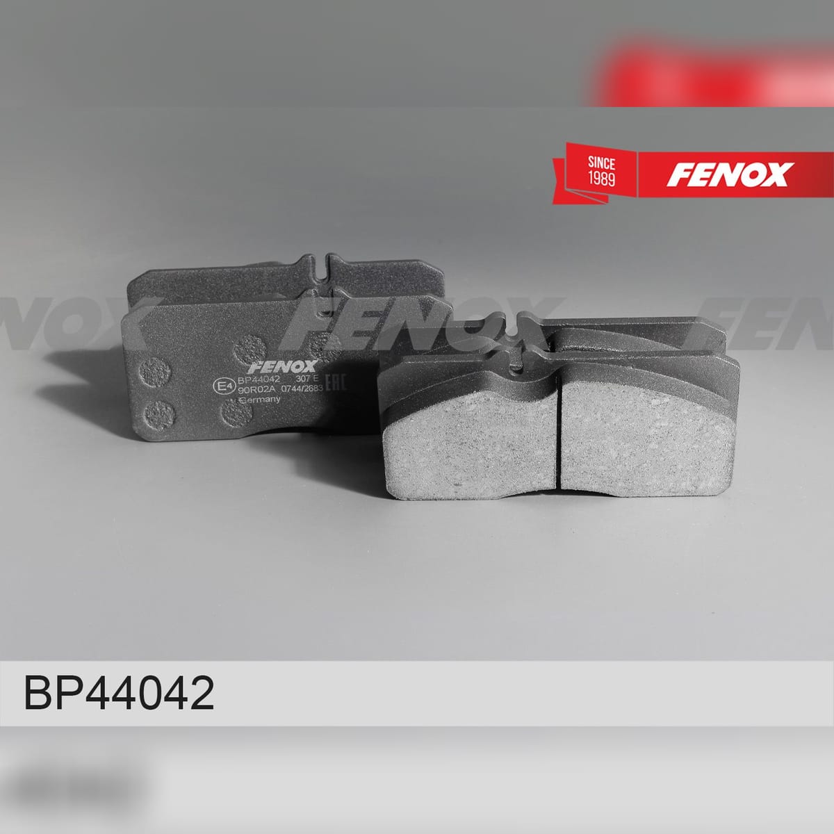 Деталь Колодки тормозные дисковые FENOX
