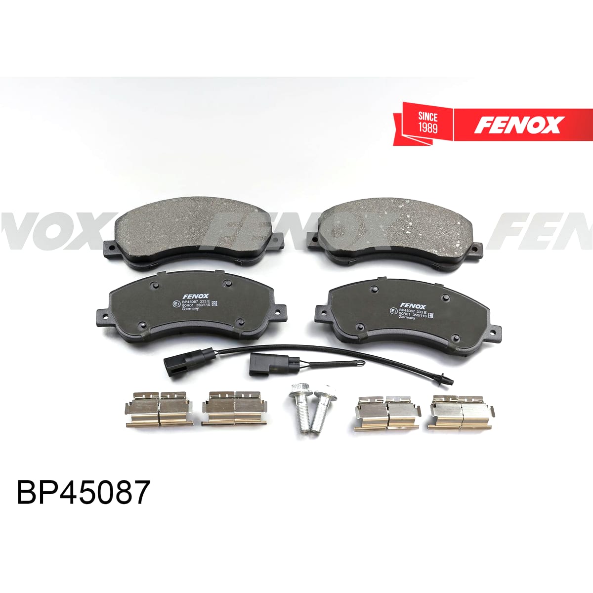 Деталь Колодки тормозные дисковые FENOX