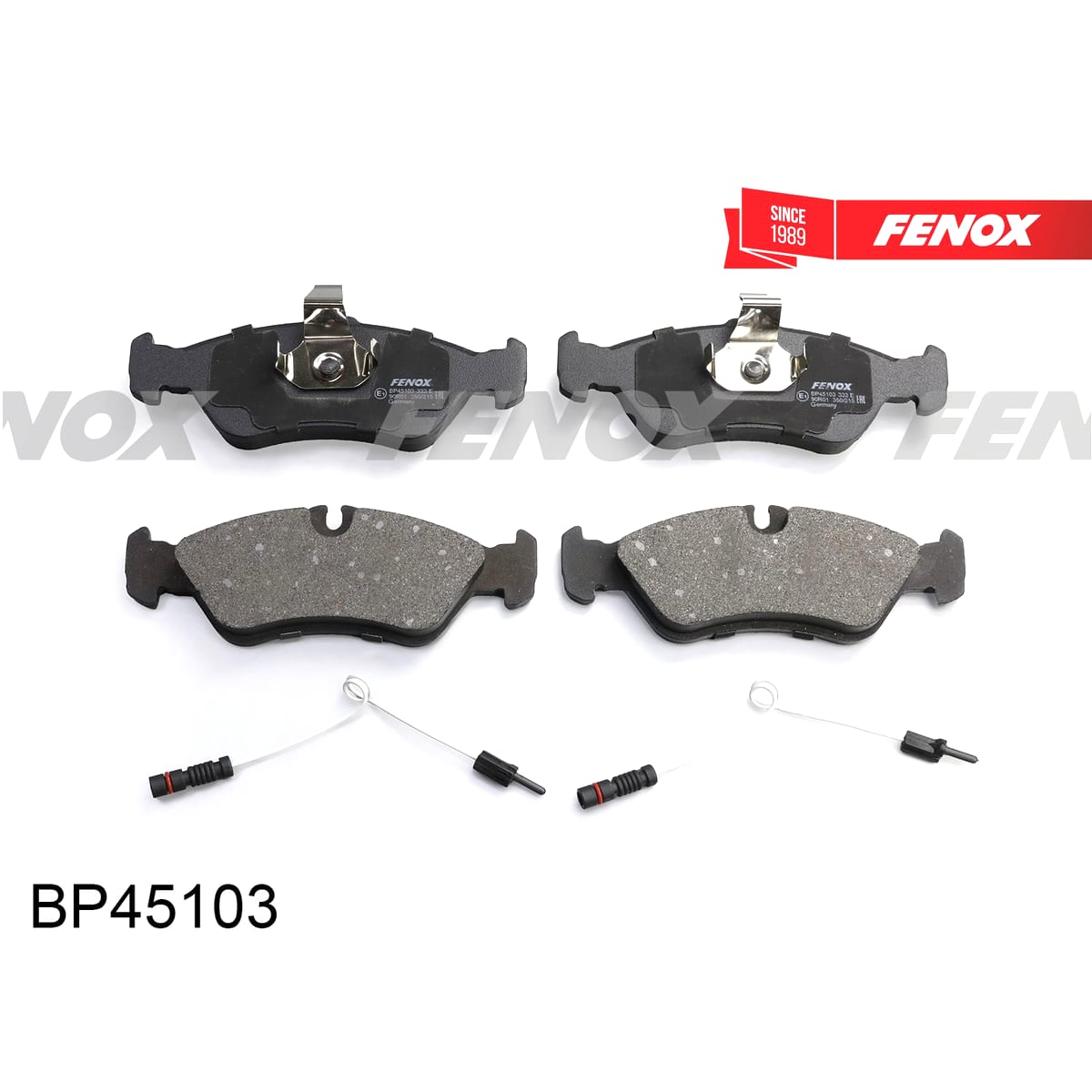 FENOX Колодки тормозные дисковые