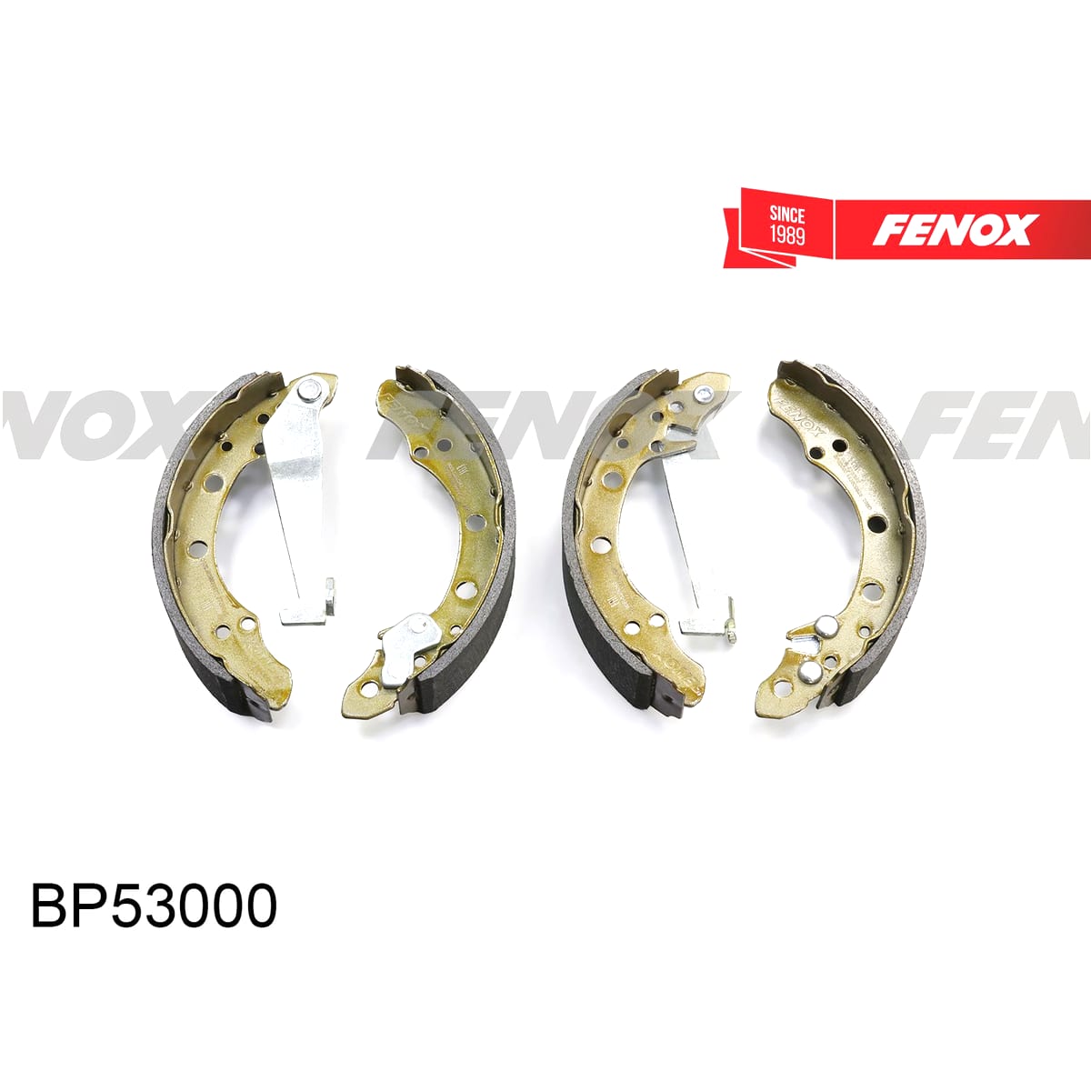 Деталь Колодки тормозные барабанные FENOX