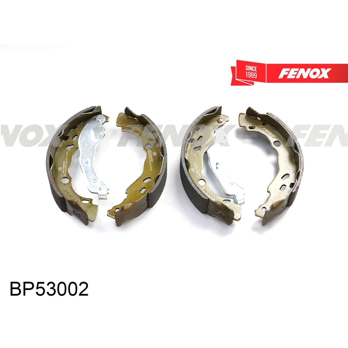 FENOX Колодки тормозные барабанные