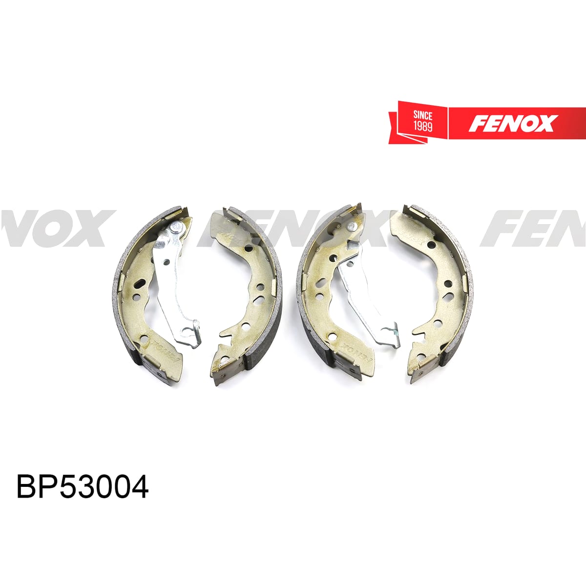 Деталь Колодки тормозные барабанные FENOX