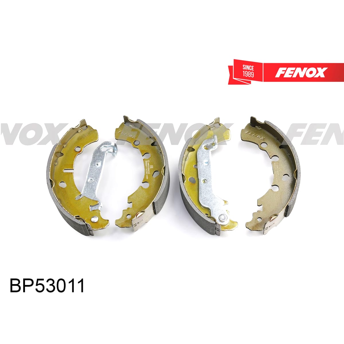 Деталь Колодки тормозные барабанные FENOX