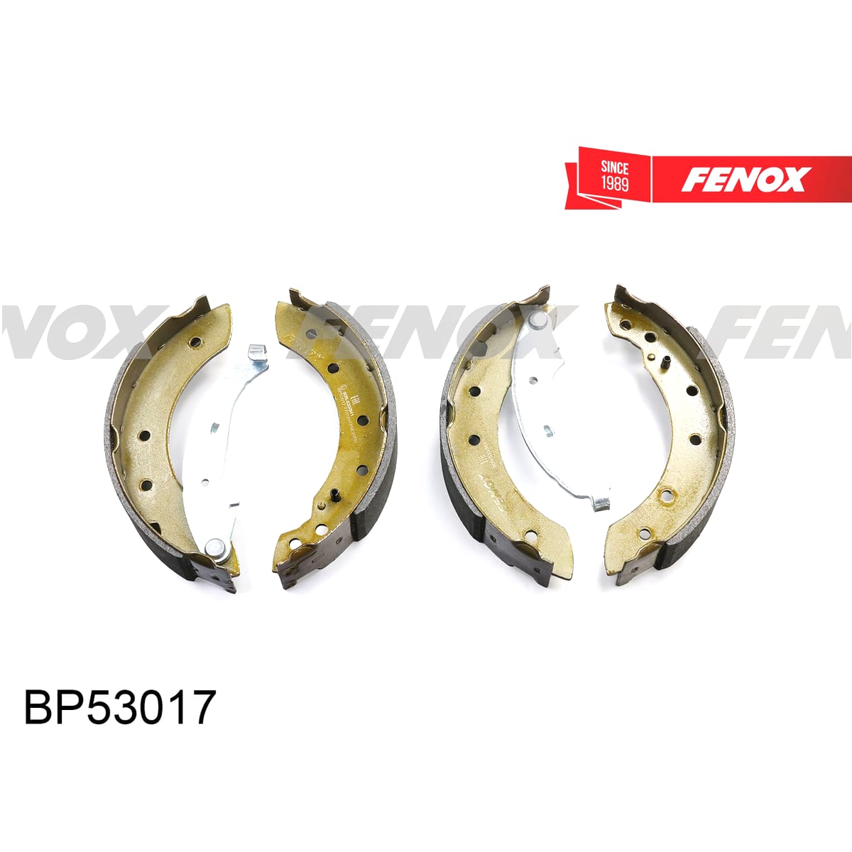 Деталь Колодки тормозные барабанные FENOX