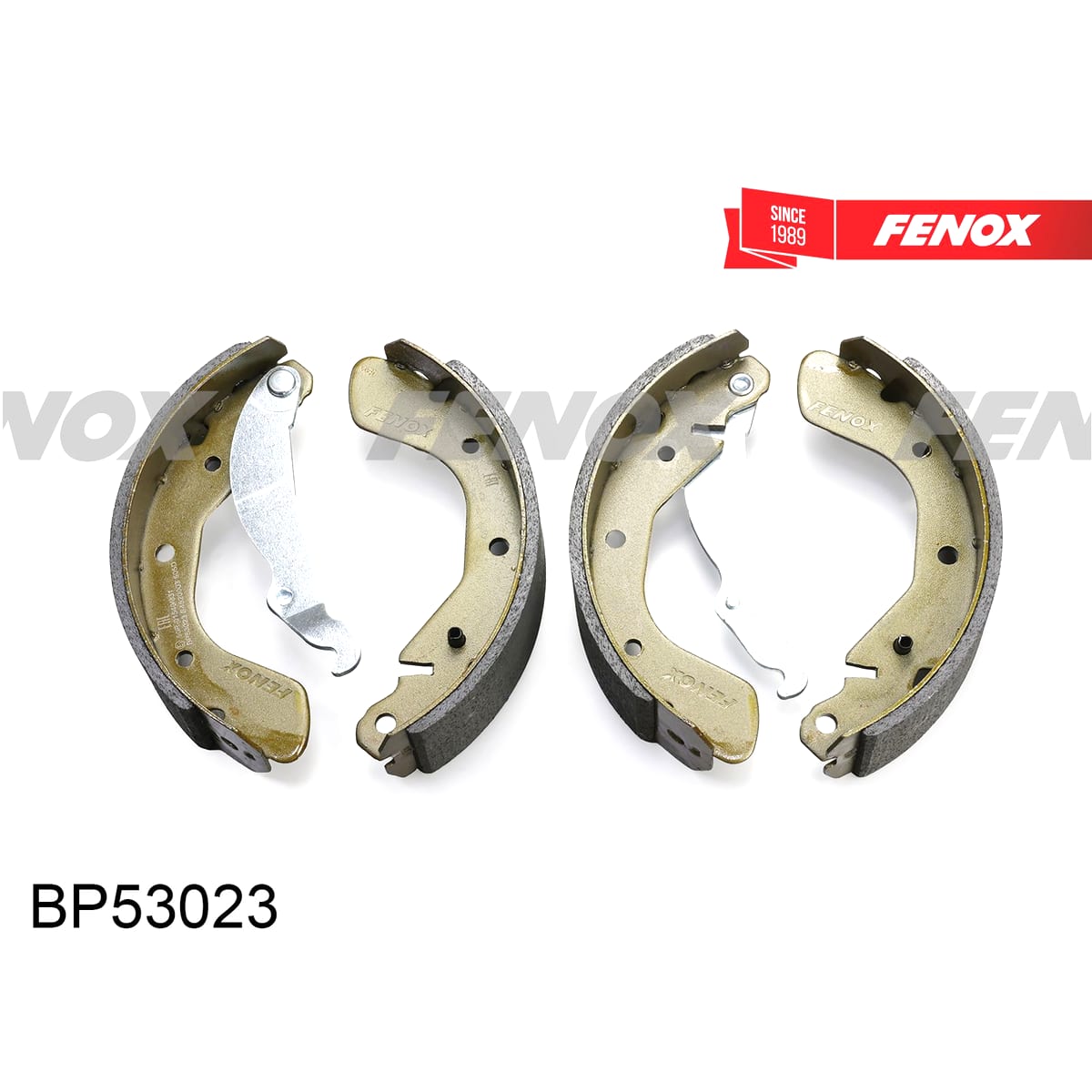 Деталь Колодки тормозные барабанные FENOX