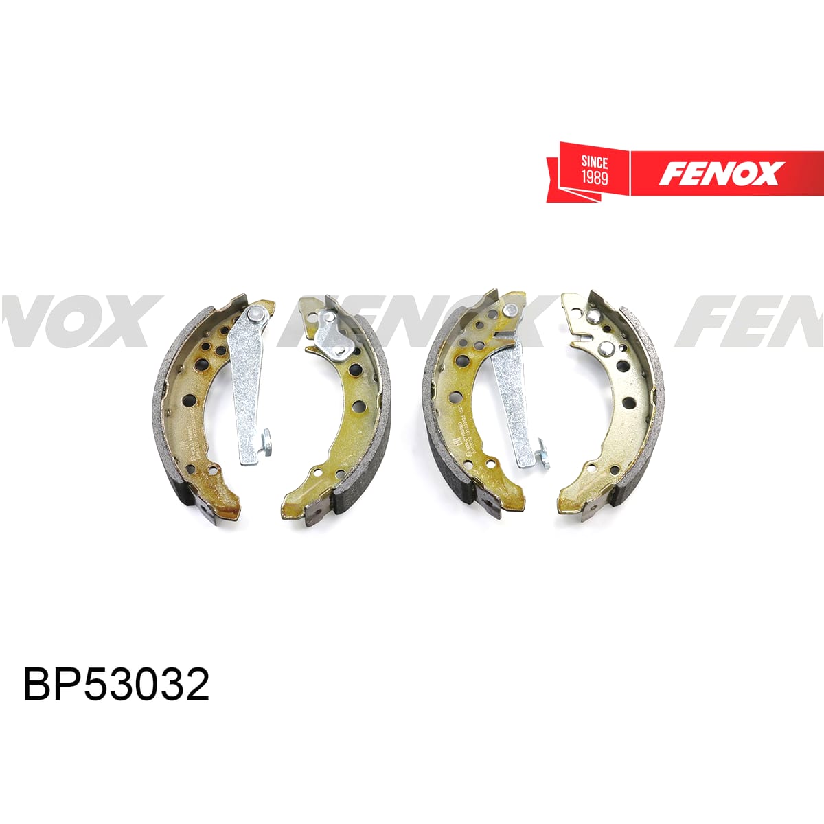 Деталь Колодки тормозные барабанные FENOX