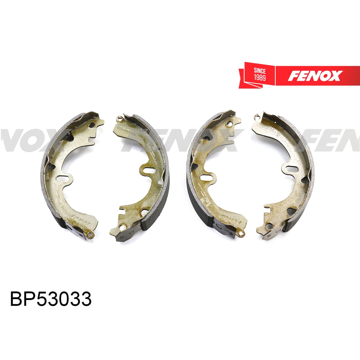 Деталь Колодки тормозные барабанные FENOX