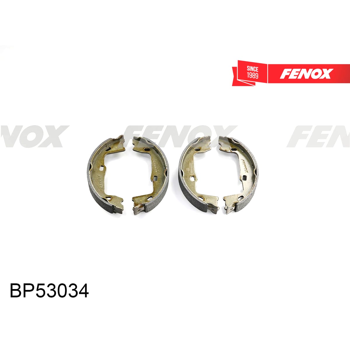 Деталь Колодки тормозные барабанные FENOX